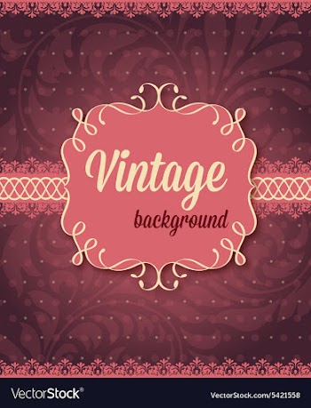 Vintage vector image