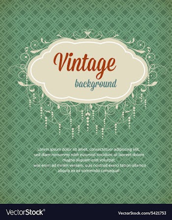 Vintage vector image