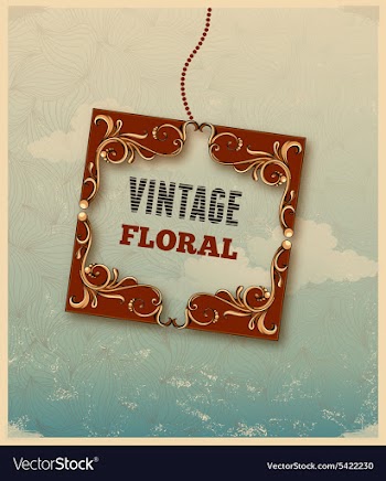 Vintage vector image