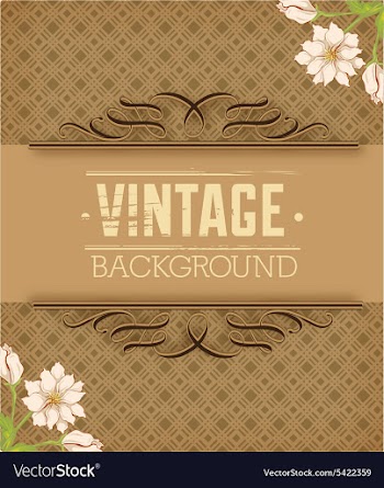 Vintage vector image