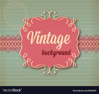 Vintage vector image
