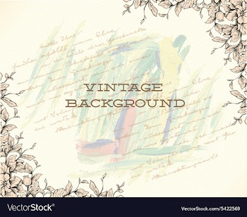 Vintage vector image