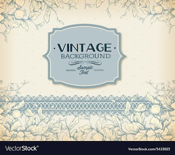 Vintage vector image