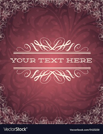 Vintage vector image