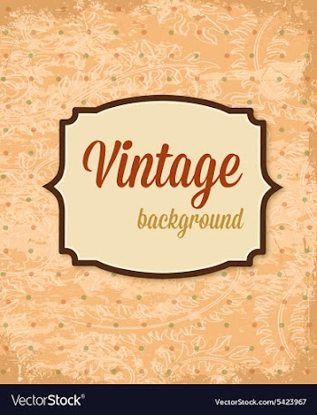 Vintage vector image