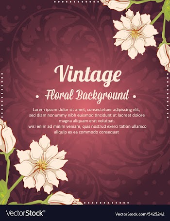 Vintage vector image