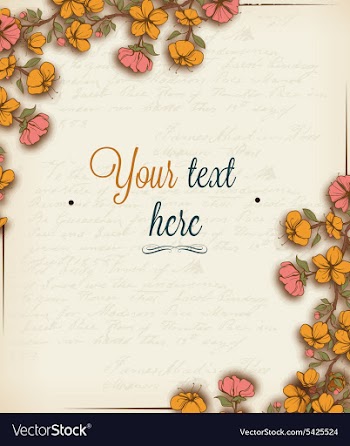 Vintage vector image