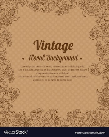 Vintage vector image