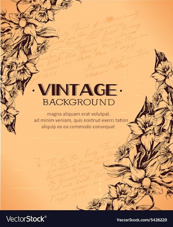 Vintage vector image