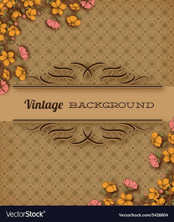 Vintage vector image