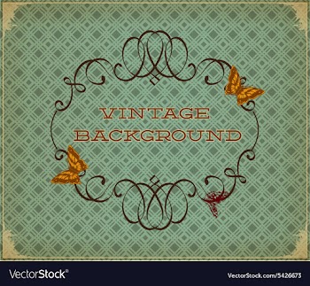 Vintage vector image