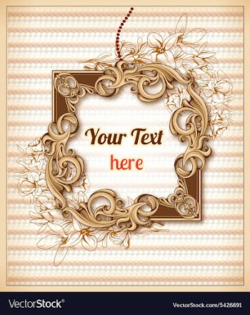 Vintage vector image