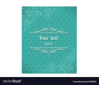 Vintage vector image