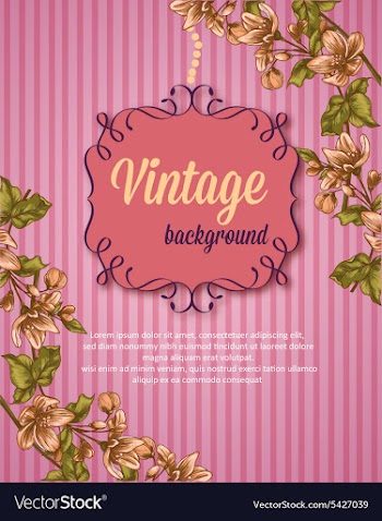 Vintage vector image