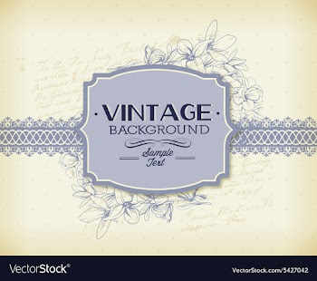 Vintage vector image