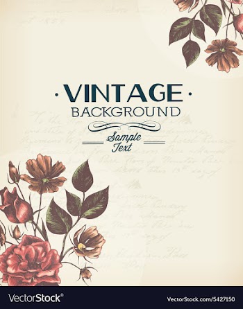 Vintage vector image