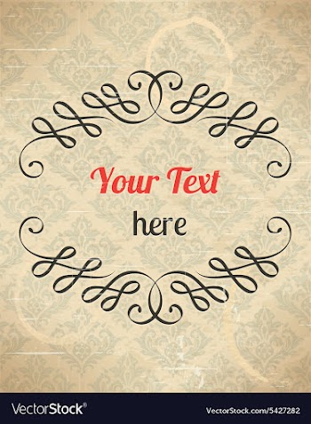 Vintage vector image