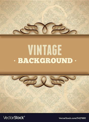 Vintage vector image