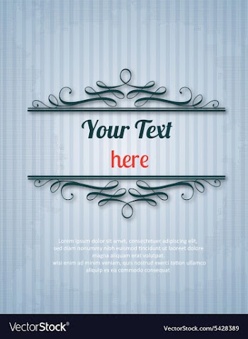 Vintage vector image