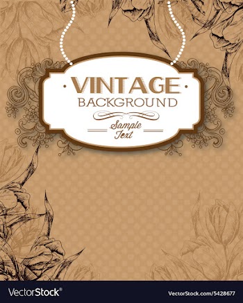 Vintage vector image