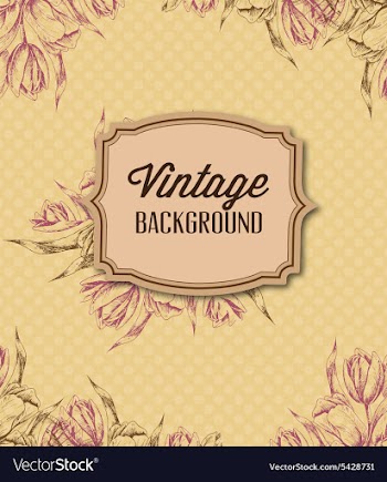 Vintage vector image