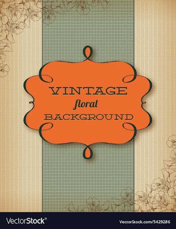 Vintage vector image