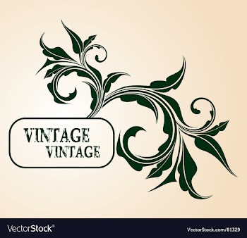 Vintage vector image