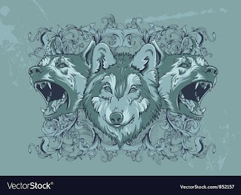 Vintage vector image