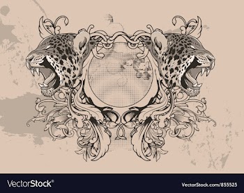 Vintage vector image