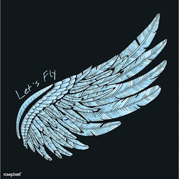 Vintage vector wing  | Free stock vector - 4334