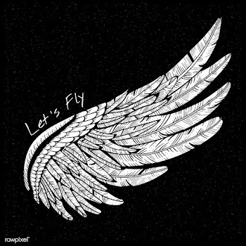 Vintage vector wing  | Free stock vector - 4336