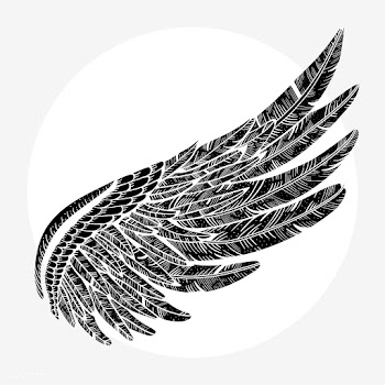 Vintage vector wing  | Free stock vector - 4340