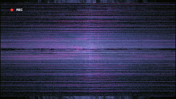 Vintage VHS Glitch Aesthetic with CRT Texture