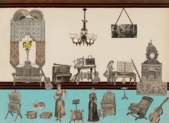 Vintage Victorian living room (1880-1890). | Free Photo Illustration - rawpixel