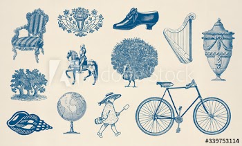 Vintage Victorian objects collection