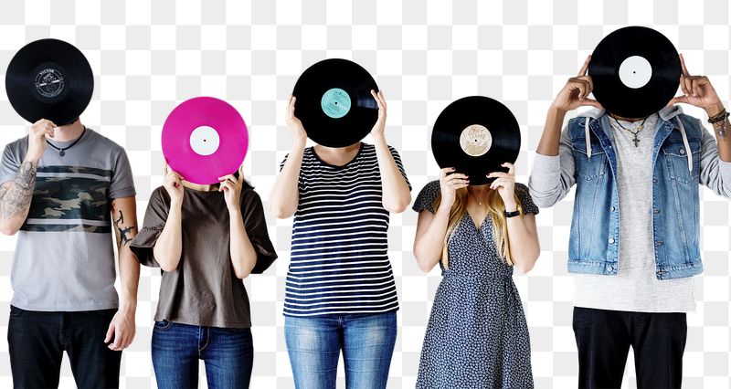 Vintage vinyl records png sticker, | Free PNG - rawpixel