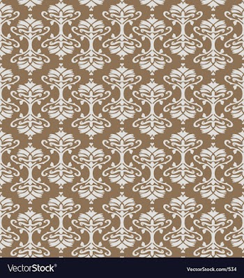 Vintage wallpaper vector image