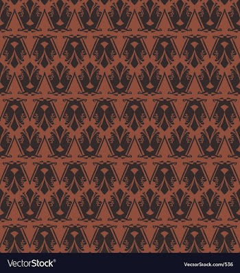 Vintage wallpaper vector image