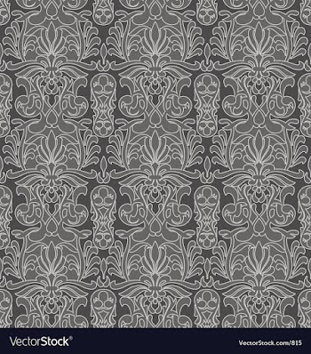 Vintage wallpaper vector image
