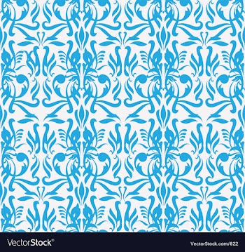 Vintage wallpaper vector image