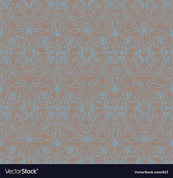 Vintage wallpaper vector image