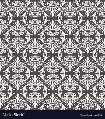 Vintage wallpaper vector image