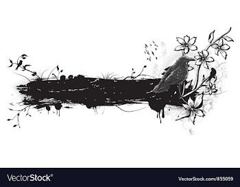Vintage with birds vector image