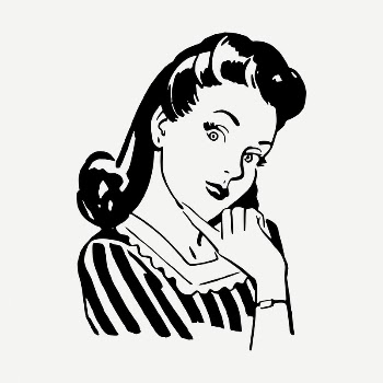 Vintage woman drawing, illustration psd. | Free PSD - rawpixel