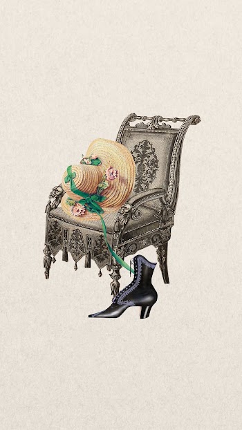 Vintage woman's accessories iPhone wallpaper, | Free Photo - rawpixel