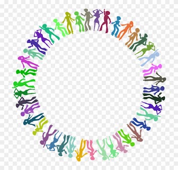 Vinyl Frame Cliparts 2, Buy Clip Art - Colorful Round Border Png
