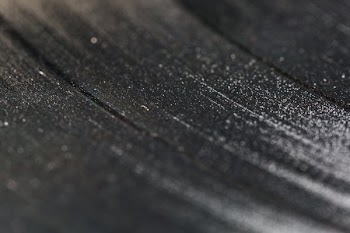 Vinyl Record Close Up