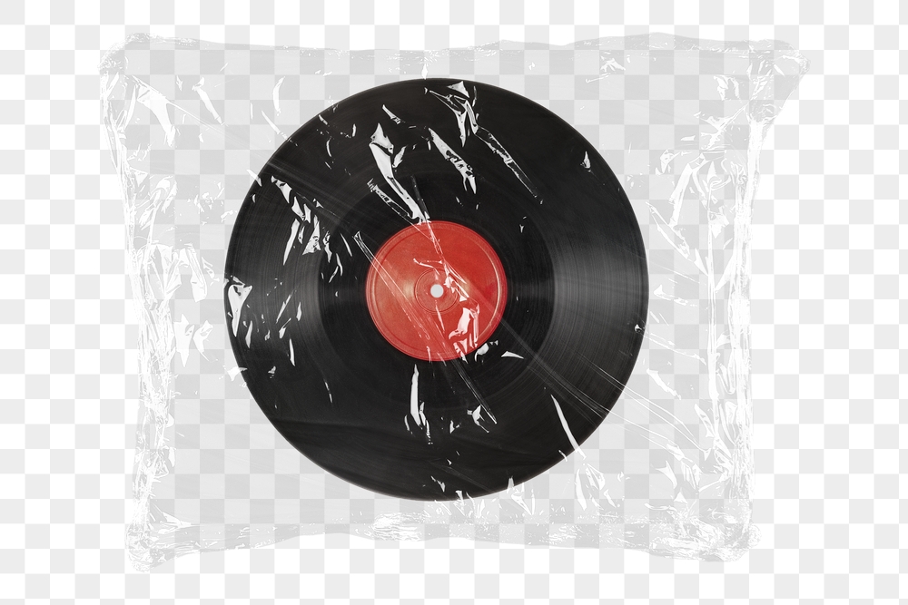 Vinyl record png plastic packaging | Free PNG - rawpixel