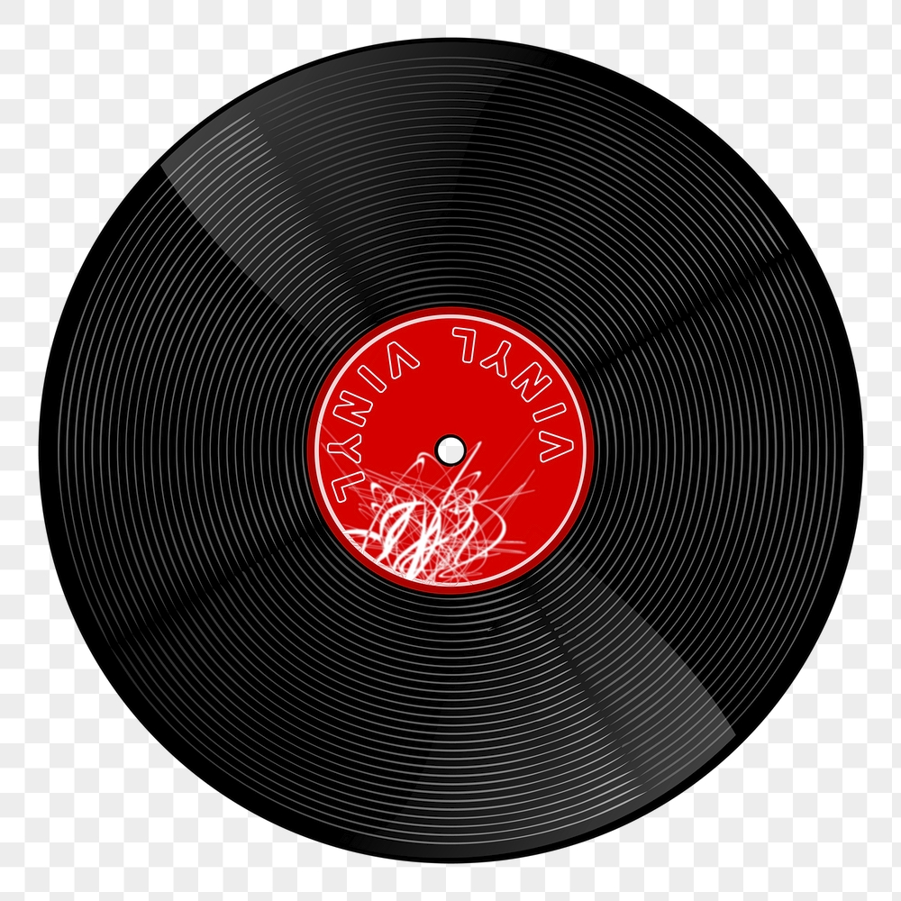 Vinyl record png sticker entertainment | Free PNG - rawpixel