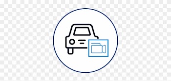 Violation / Citation Detected - License Plate Camera Icon
